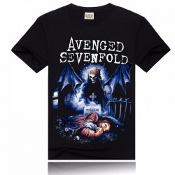 T-Shirt AVENGED SEVENFOLD HEAVY METAL BAND