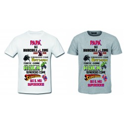 T-SHIRT PAPA' SUPEREROE