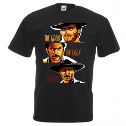 T-SHIRT THE GOOD THE UGLY THE BAD